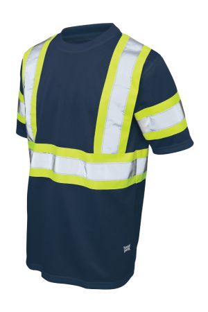 Tough Duck ST09 - MICRO MESH S/S SAFETY T-SHIRT W/ ARMBAND