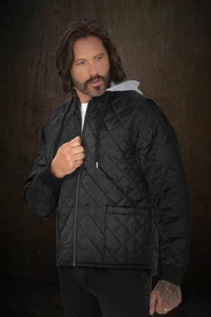 ATC WERK WeRK7611H -  QUILTED HOODED FREEZER JACKET.