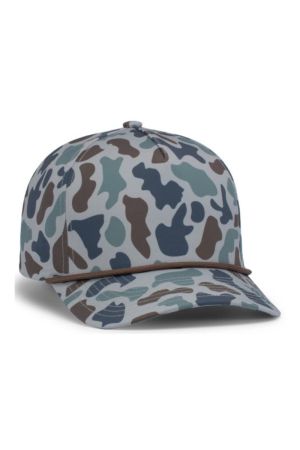 Pacific Headwear P685 - WEEKENDER DUCK CAMO 5-PANEL TRUCKER