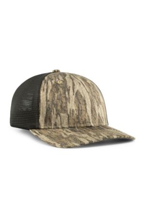 Pacific Headwear P691 - Mossy Oak® Low-Profile Trucker PacFlex Cap