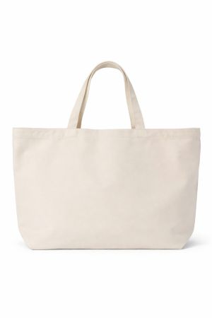 Ideal Bags ID300 - 12oz Canvas Tote Bag – Jumbo Size (28" x 16" x 8")