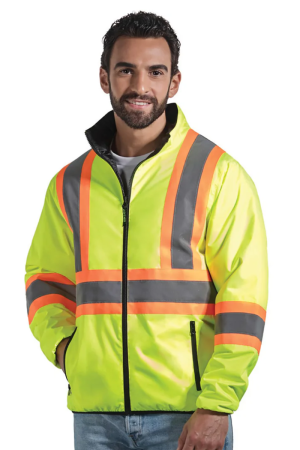CX2 Hi-Vis L01260 - Safeguard - Reversible Hi-Vis Insulated Jacket