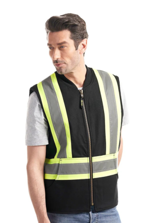 CX2 Hi-Vis L01295 - Titan - Cotton Canvas HI-Vis Vest