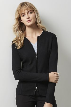 Biz Collection lc3505 - Womens 2-Way Zip Cardigan