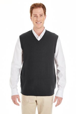 Harriton M415 - Men's Pilbloc™ VNeck Sweater Vest