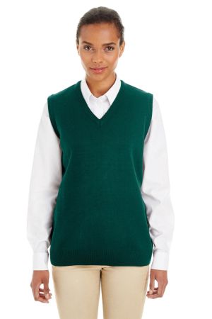 Harriton M415W - Ladies' Pilbloc™ VNeck Sweater Vest