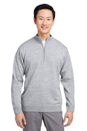 Harriton M421 - Unisex Pilbloc™ QuarterZip Sweater