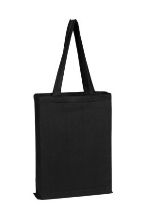 Q-Tees Q800GS - Canvas Gusset Promotional Tote