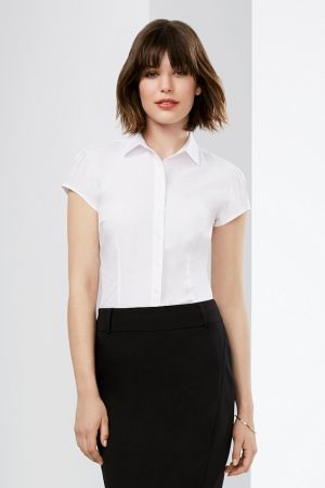 Biz Collection s812ls - Womens Euro Short Sleeve Shirt