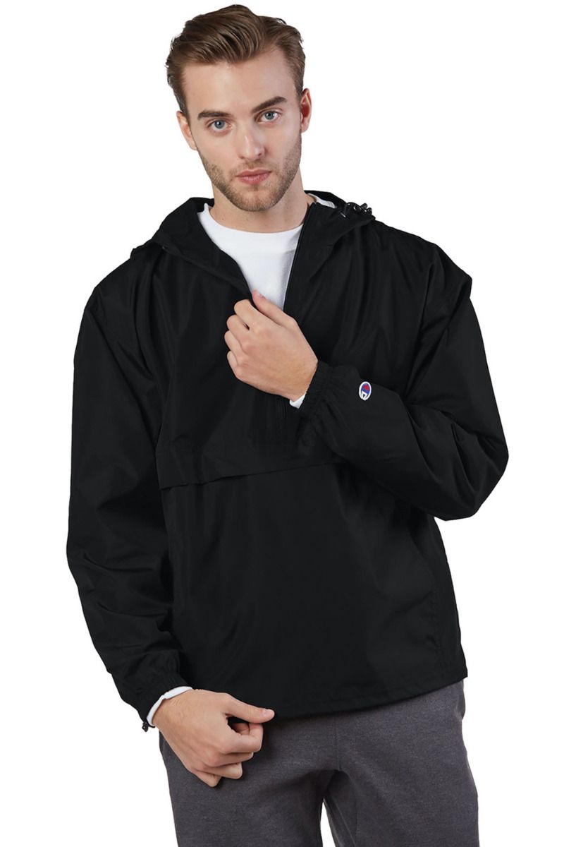 Champion CO200 Adult Packable Anorak 1/4 Zip Jacket Wholesale