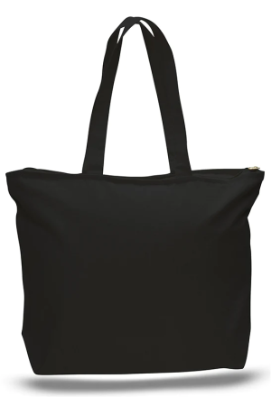 Ideal Bags ID600 - 20L Jumbo Heavy Canvas Zippered Tote bag