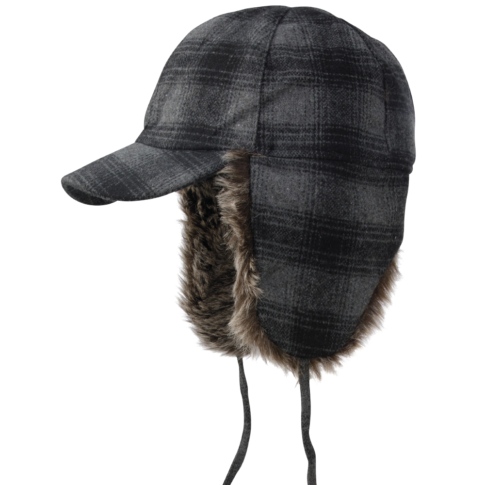 Tough Duck I164 Tough Duck I164 - PLAID FUDD HAT for custom printing in Montreal