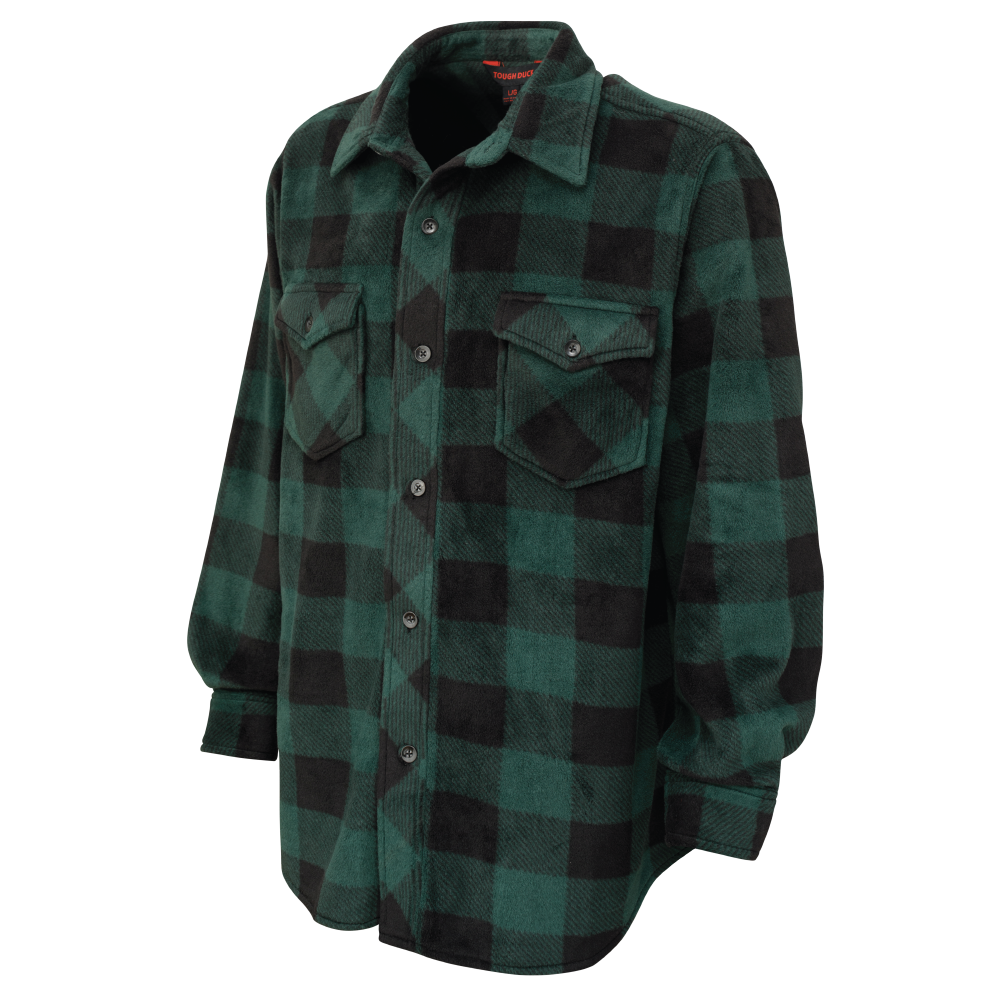 Tough Duck I964 Tough Duck I964 - BUFFALO CHECK FLEECE SHIRT for custom printing in Montreal