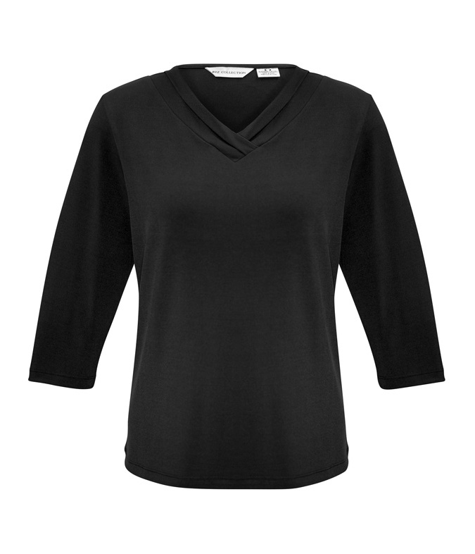 Biz Collection k819lt Biz Collection k819lt - Womens Lana 3/4 Sleeve Top pour impression personnalisée à Montréal