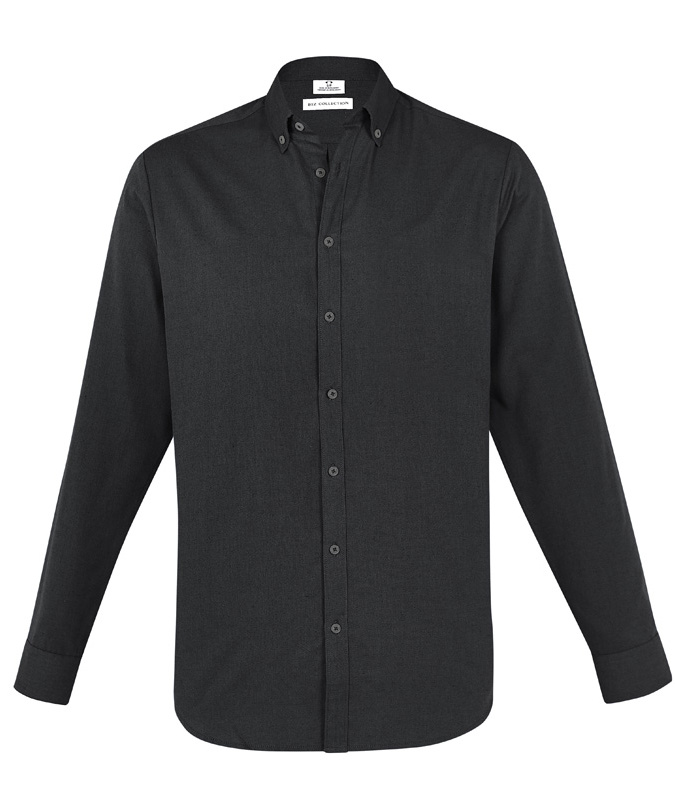 Biz Collection s127ml Biz Collection s127ml - Mens Memphis Long Sleeve Shirt pour impression personnalisée à Montréal