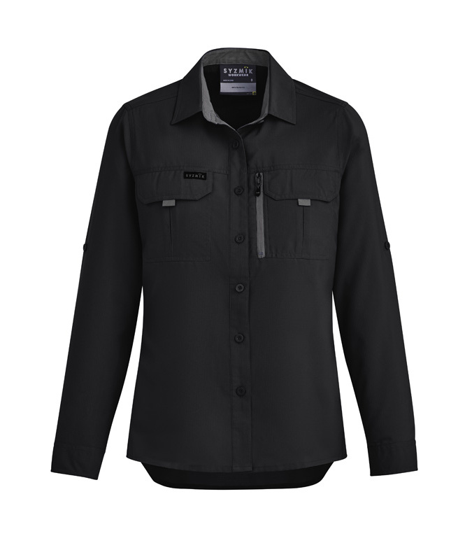 Syzmik zw760 Syzmik zw760 - Womens Outdoor Long Sleeve Shirt for custom printing in Montreal