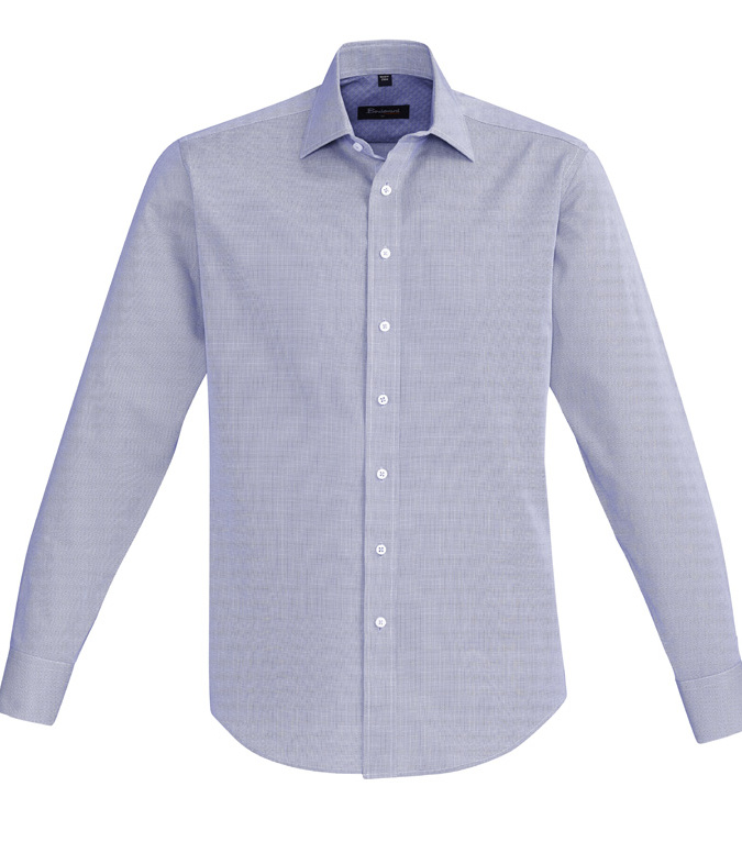 Biz Corporates 40320 Biz Corporates 40320 - Mens Hudson Long Sleeve Shirt pour impression personnalisée à Montréal