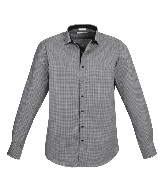 Biz Collection s267ml Biz Collection s267ml - Mens Edge Long Sleeve Shirt for custom printing in Montreal