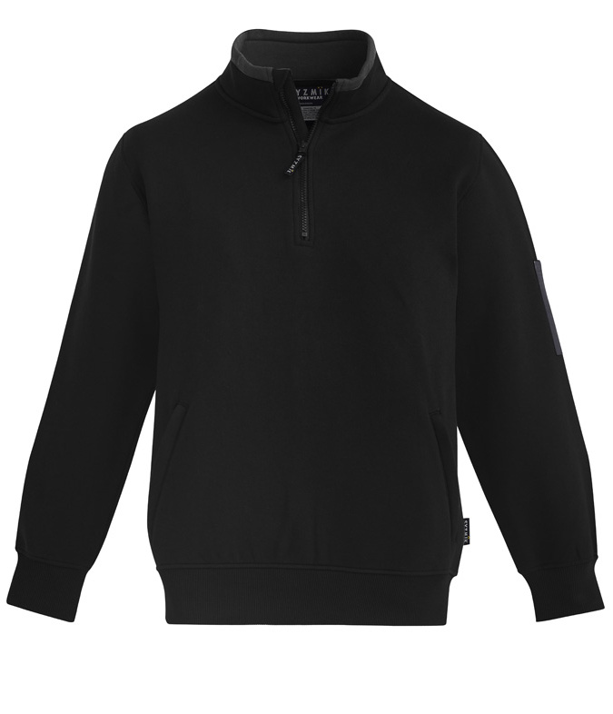 Syzmik zt366 Syzmik zt366 - Unisex 1/4 Zip Brushed Fleece Pullover for custom printing in Montreal