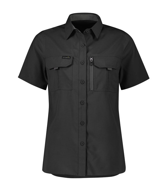 Syzmik zw765 Syzmik zw765 - Womens Outdoor Short Sleeve Shirt for custom printing in Montreal