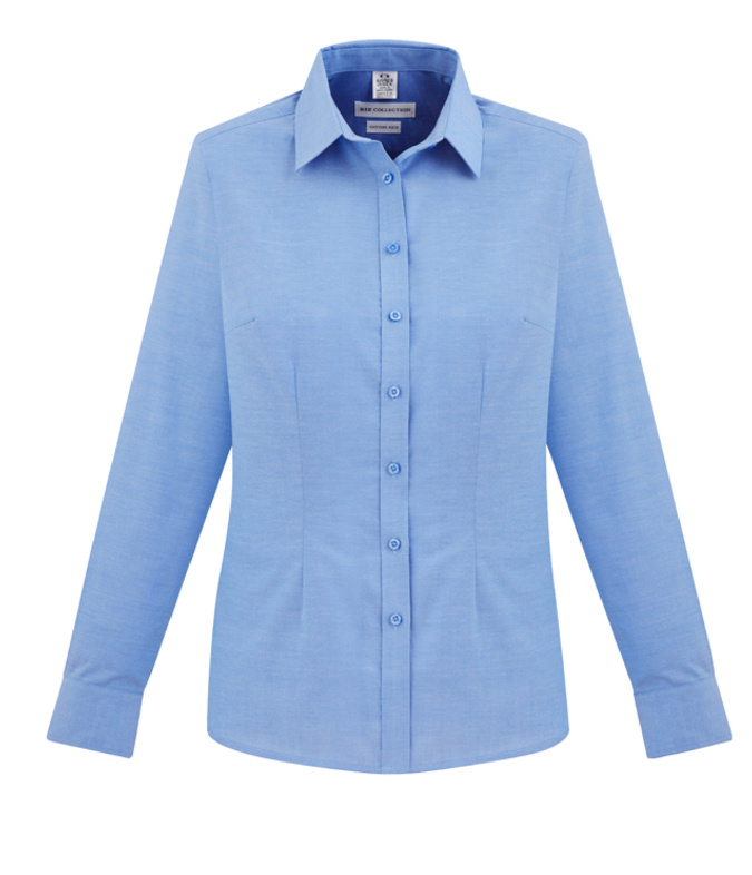 Biz Collection s913ll Biz Collection s913ll - Ladies Oxford L/S Shirt for custom printing in Montreal