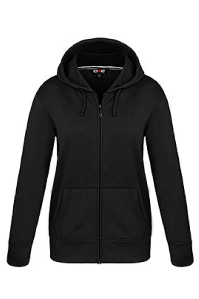 CX2 L00668 CX2 L00668 - Cypress Creek - Ladies Polyester Full-Zip Hooded Sweatshirt pour impression personnalisée à Montréal