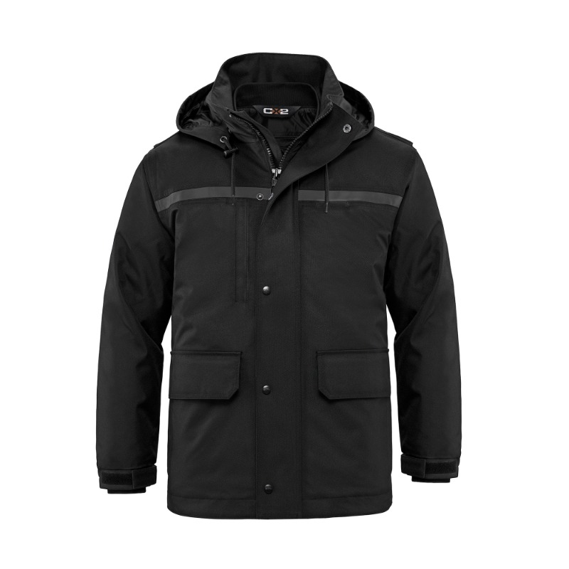 CX2 L01120 CX2 L01120 - Pinnacle - Heavy Duty 3-in-1 Parka w/ Detachable Hood pour impression personnalisée à Montréal