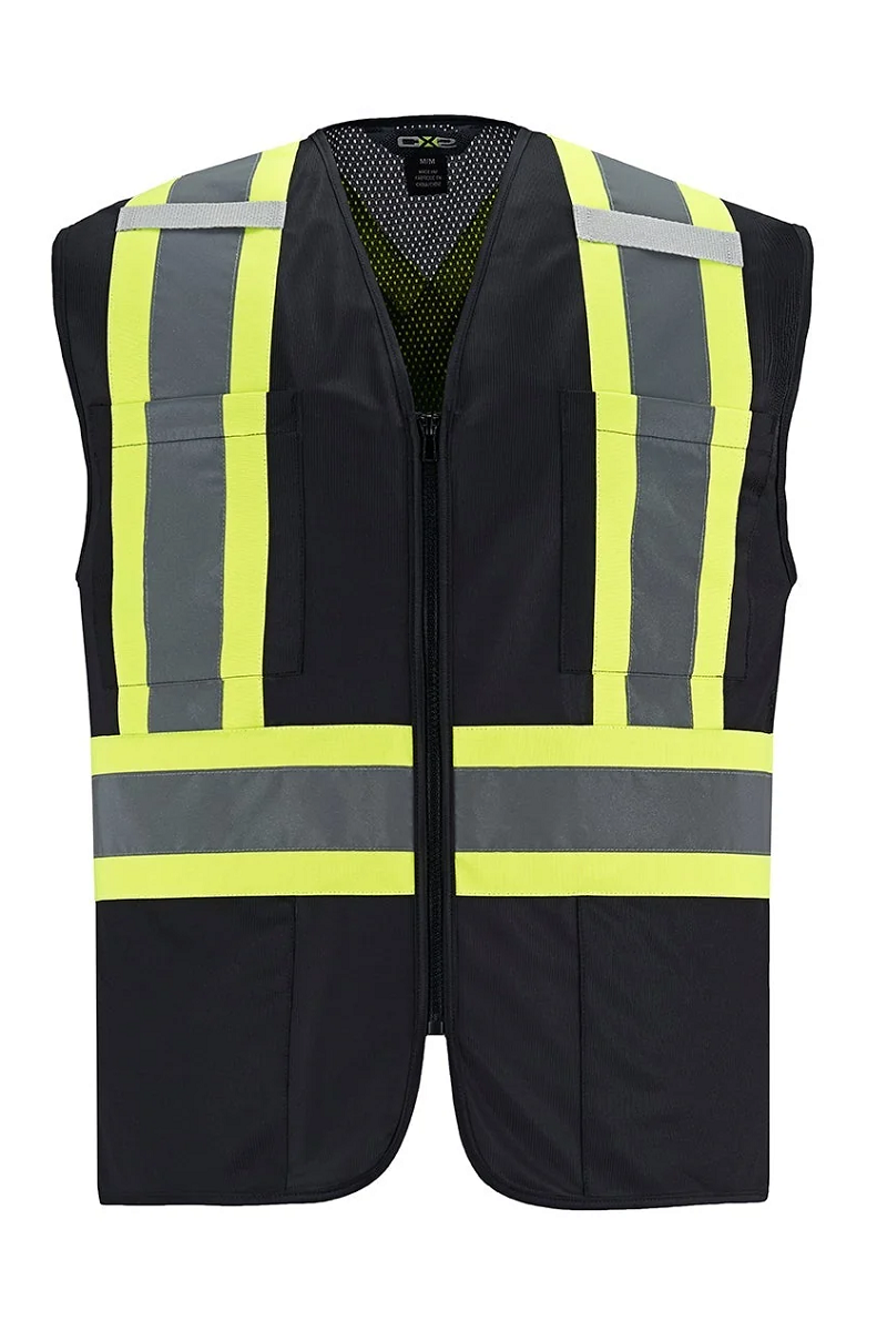CX2 L01150 CX2 Hi-Vis L01150 - Scout - Hi-Vis Zipper front Vest for custom printing in Montreal