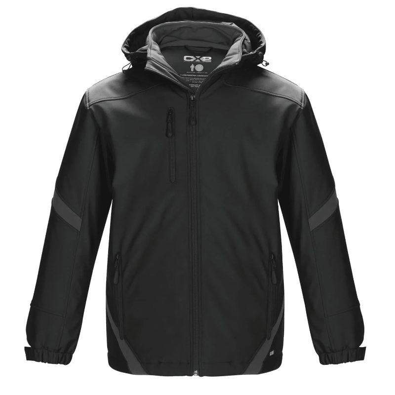 CX2 L03200 CX2 L03200 - Typhoon - Men's Insulated Softshell Jacket w/ Detachable Hood for custom printing in Montreal