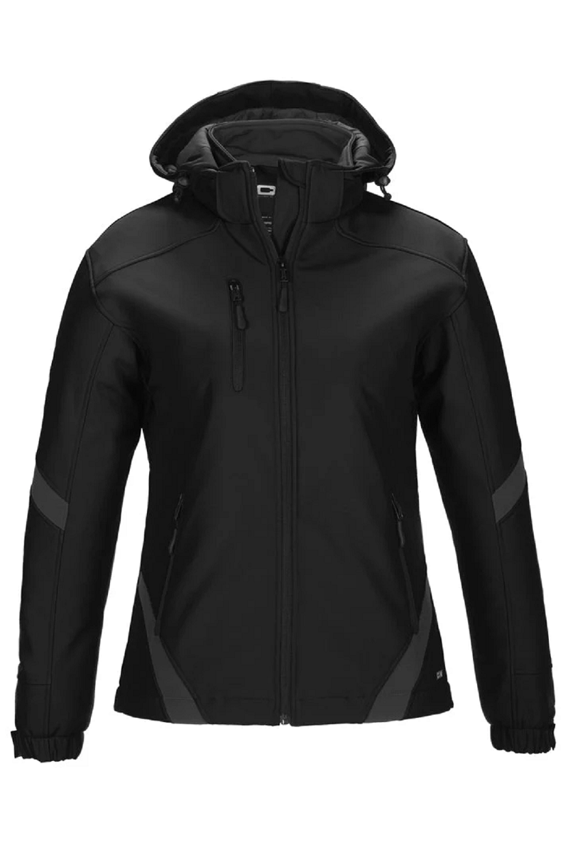 CX2 L03201 CX2 L03201 - Typhoon - Ladies Insulated Softshell Jacket w/ Detachable Hood pour impression personnalisée à Montréal