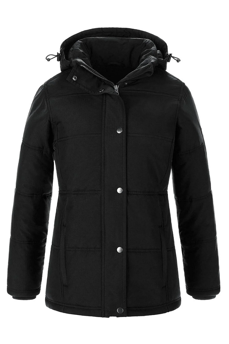 Heritage 54 L06026 Heritage 54 L06026 - Nunavut - Ladies Puffy Coat w/ Detachable Hood for custom printing in Montreal