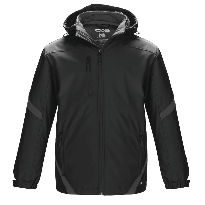 CX2 L3200Y CX2 L3200Y - Typhoon - Youth Insulated Softshell Jacket w/ Detachable Hood for custom printing in Montreal