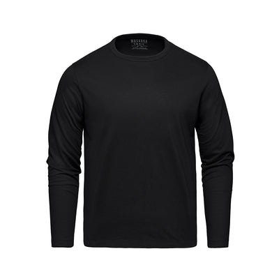 Muskoka trail S05895 Muskoka trail S05895 - Riverside - Cotton-Poly Long Sleeve Crewneck T-Shirt pour impression personnalisée à Montréal