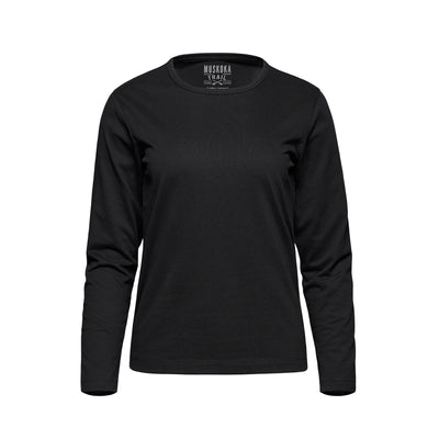 Muskoka trail S05896 Muskoka trail S05896 - Riverside - Cotton-Poly Long Sleeve Crewneck T-Shirt for custom printing in Montreal