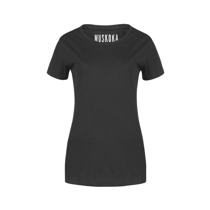 Muskoka Trail S05918 Muskoka Trail S05918 - Liberty - Ladies Poly/Cotton Crewneck T-Shirt pour impression personnalisée à Montréal