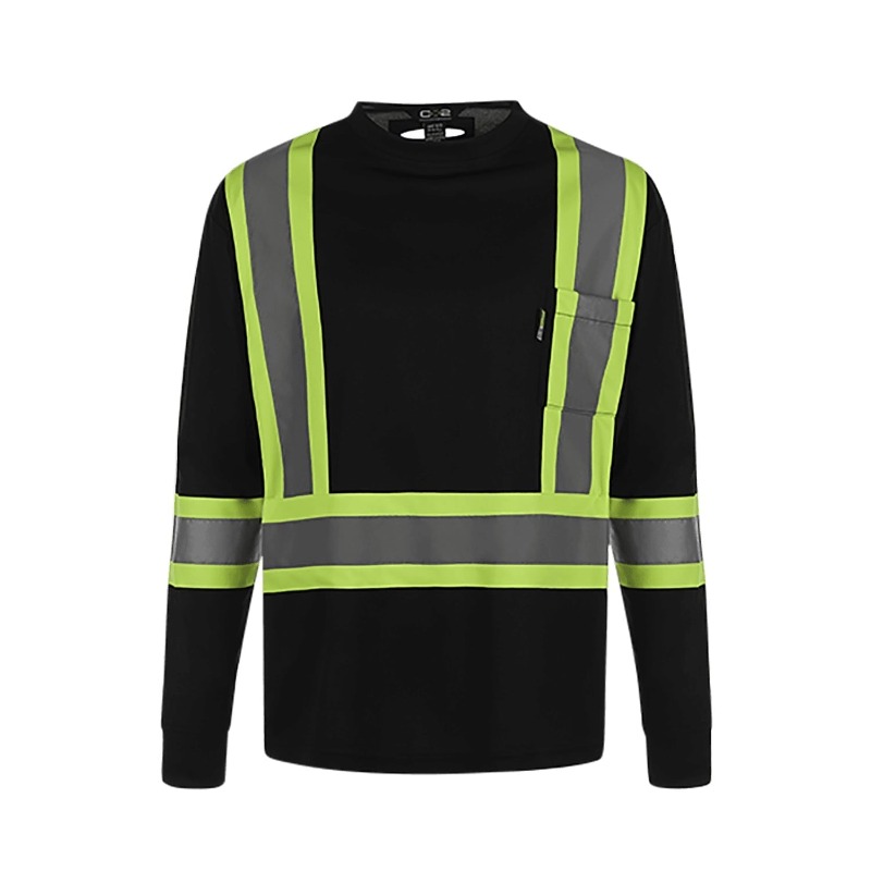 CX2 S05948 CX2 Hi-Vis S05948 - Beacon - Adult Long Sleeve Hi-Vis T-Shirt for custom printing in Montreal