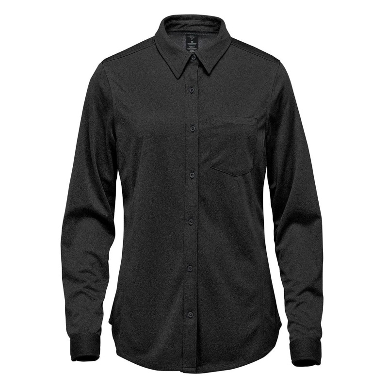 Stormtech VLX-3W Stormtech VLX-3W - Women's Montauk Long Sleeve Shirt for custom printing in Montreal