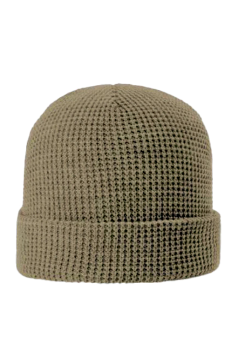 Zapped Waffle-Beanie Zapped Headwear - Waffle Beanie Blank pour impression personnalisée à Montréal