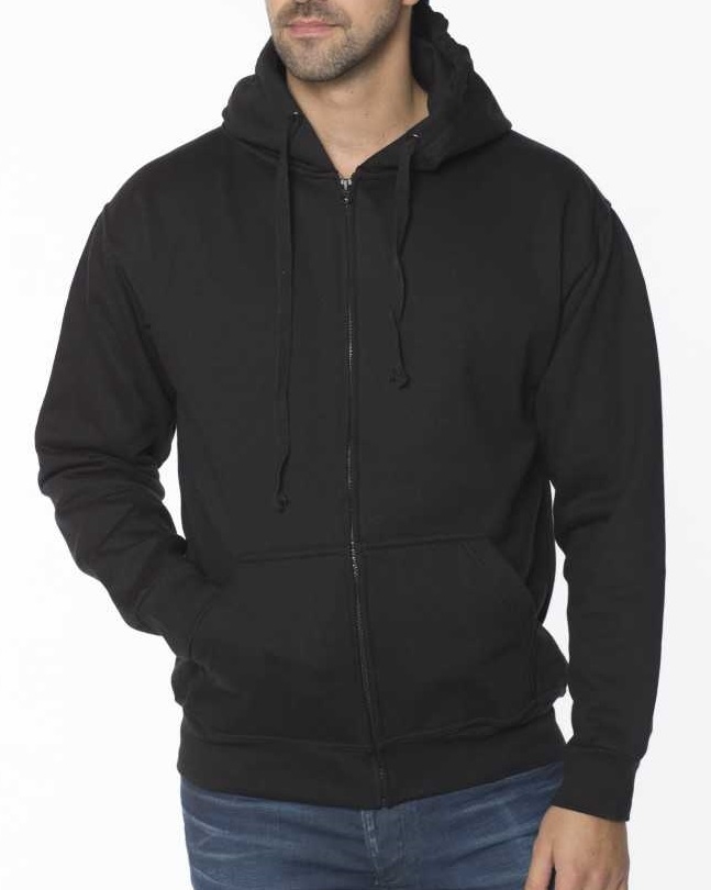 Ideal ID8600 Ideal ID8600 - Unisex Full-Zip Fleece Hoodie for custom printing in Montreal