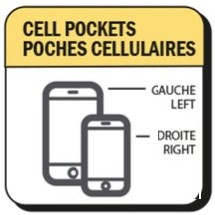 Cell Pockets Poches Cellulaires