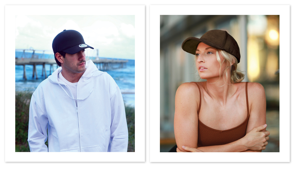 Stanley 1 Panel Seamless Cap/Cooper Corduroy 2 Panel Cap