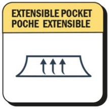 Extensible Pocket Poche Extensible