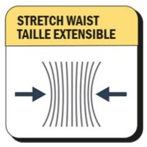 Stretch Waist Taille Extensible